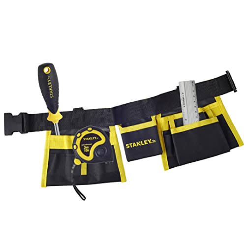 STANLEY Jr. - Tool Belt Tools Ages 5+ (T010M-Sy) Mixed