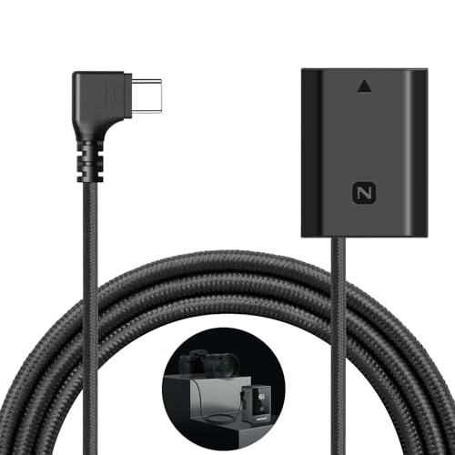 NEEWER USB C - NP-FZ100 �_�~�[�o�b�e���[ 8.2V �o�́ANP-FZ100�o�b�e���[�����p�ASony FX3 FX30 ZV-E1 A1 A1 A6600 A6700 A7III A7IV A7C A7CII A7CR A7RIII