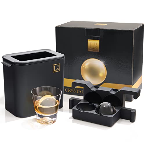 Sphere Ice Ball Maker Mold - Clear Ice Maker, Ice Ball Press - Whiskey Ice Ball Maker - Large Ice Cube Maker Or Ice Press - Great For Ice Cube Molds For Cocktails #TOP3