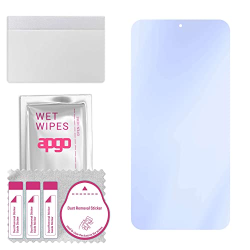 apgo Protector de pantalla Hybrid Glass 9H para Xiaomi Mi Play