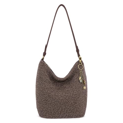 Image of The Sak Sequoia Hobo Bag - Hand Crochet Large Women's Purse for Everyday & Travel - Durable Handbag & Tote With Zipper Pocket