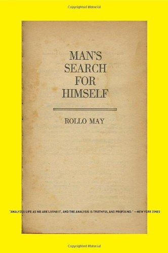 Mans Search for Himself by May, Rollo [W. W. No... B00DWWF4IG Book Cover
