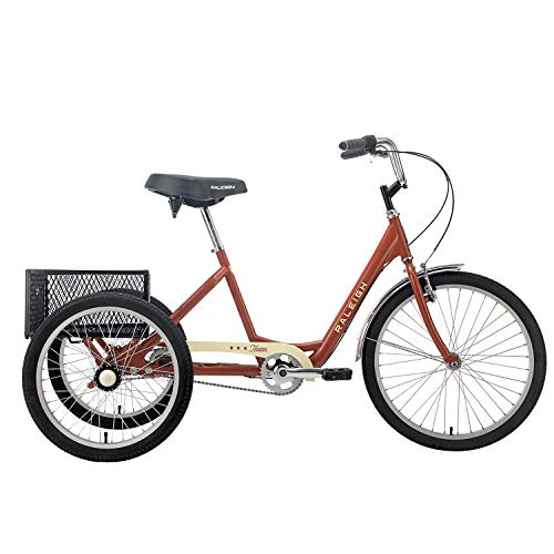 Raleigh 2018 Tristar 3-Speed City Bike Red 3SPD