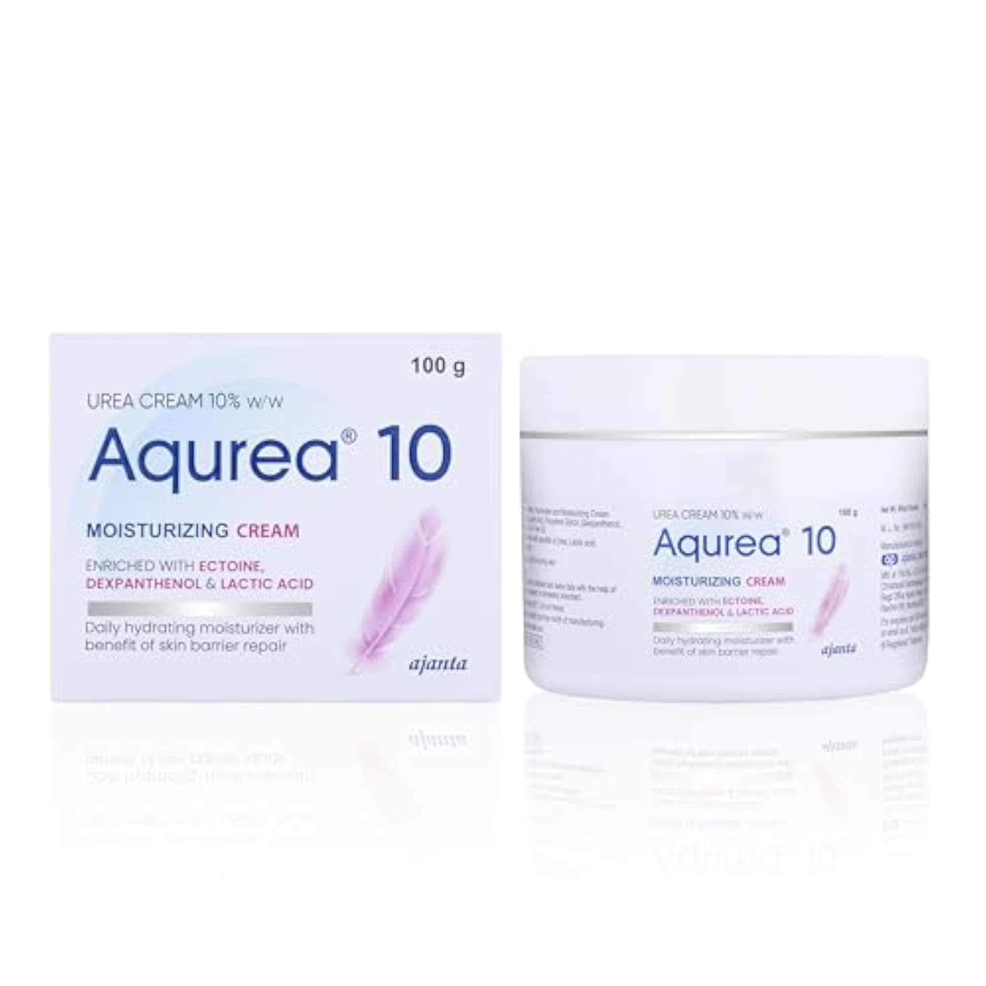 AQUREA Cream 10% Urea, Deep Moisturising & Exfoliating Cream