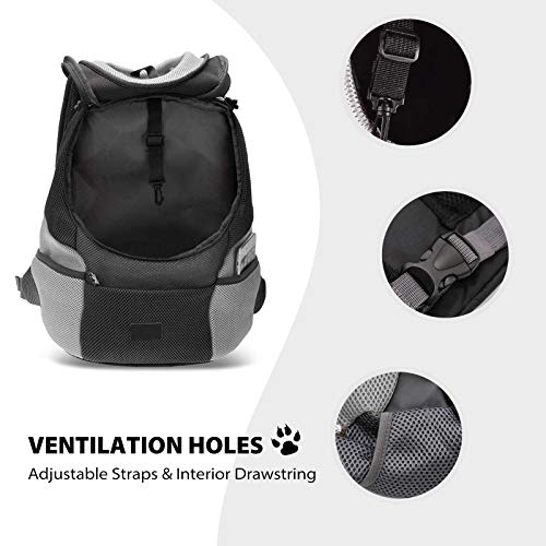 Hunderucksack von Petcute für Haustiere Tragetasche für Hunde und Katzen