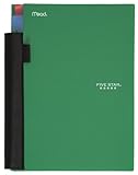 Five Star Advance Spiral Notebook, 2-Subject, 100 College-Ruled Sheets, 9.5 x 6 Inch Sheet Size, Green (72829)