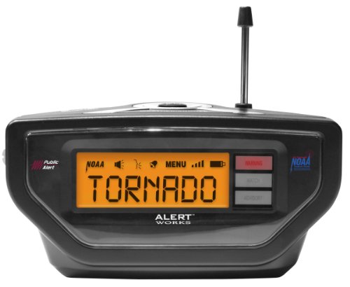 Alert Works EAR-10 Weather Alert All Hazard Radio (Black)