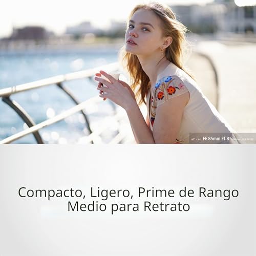 Miniatura 4 de Sony Sel85f18 Objetivo De Focal Fija 85 Mm F1.8 Para Full Frame Aps-C, Luminosa, Ideal Para Retratos, Montura E Compatible Con Serie A7, Zv-E10, A6400, A6700 , Negro