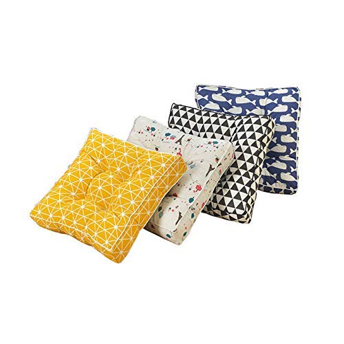 Coussin de siège en lin de coton de qualité supérieure pour fauteuil - 6