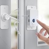 Door Locks for Kids Safety,Auto Unlock Door Latche Quick and Easy Child Proof Door Lock Prevent Toddlers/Pets from Opening Doors, for Cabinet Drawer Furniture Kitchen Ovens Toilet Seats (1 Pack)