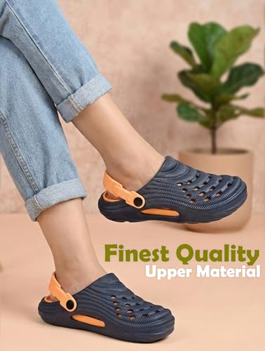 Image of Super Soft Kids Clogs Ultra Lightweight with Adjustable Back Strap Design Soft Cushioning & Anti-Slip Grip Slippers for Kids Playtime Comfortable Indoor & Outdoor Stylish Clogs BBSAP-2