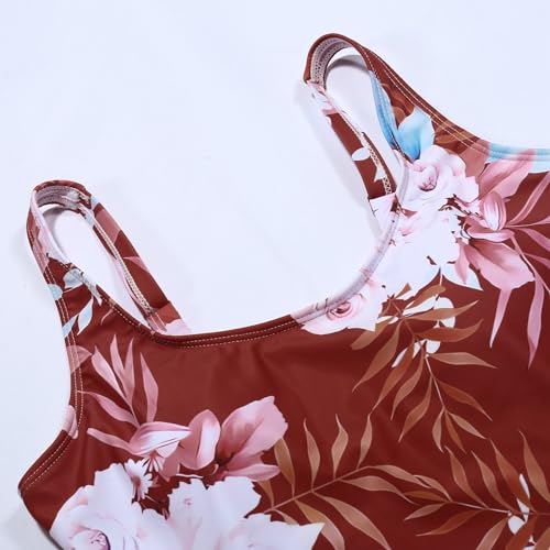 Maillot de bain d'apparence bikini rétro CLSDRZC confortable - 3