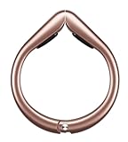 enGMOLPHY [2023 Upgraded Handbag Hook Hanger, Holds Up to 33LB, Purse Hook for Desk, Under Table Bar Handbag Hanger, Stylish Purse Holder Storage Hook-Rose Gold