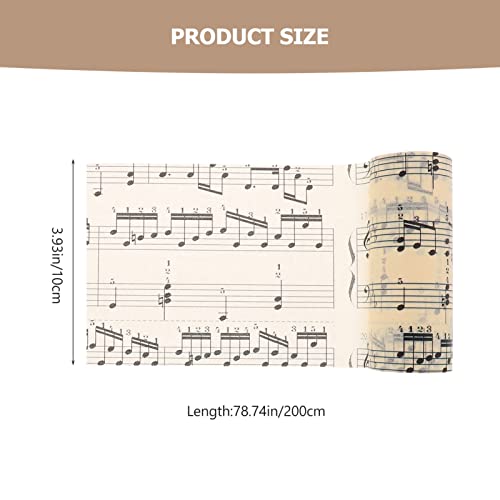 Vintage Scrapbooking Paper Washi Tape: Escrita Decorativa Cartões 2 Rolls 10 CM Memoros Cumprimentos