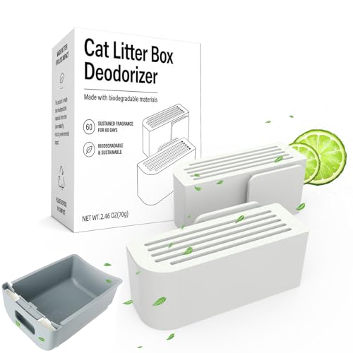 Fragrance Boxes for Cumrige Deodorizer for Cumrige Self Cleaning Litter Box Odor Eliminator Compatible with Fumoi Automatic Cat Litter Box Grass Pomelo Scent