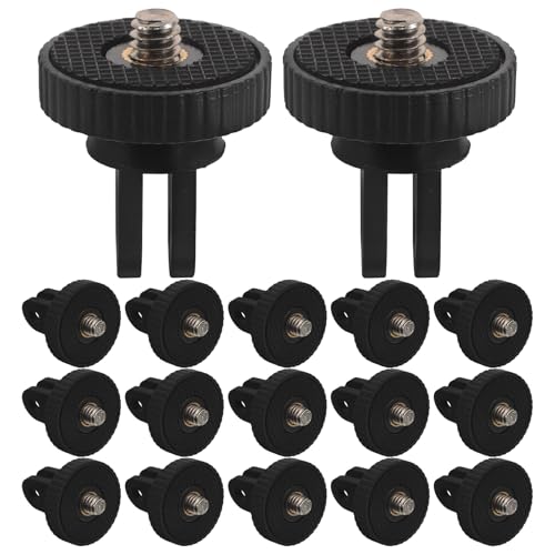 Adaptador de trípode para cámara de acción con kit de 25 piezas de alta resistencia mecánica