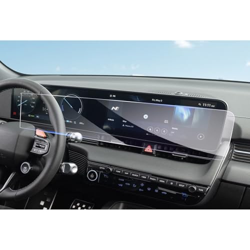 Film en verre trempé 9H pour Hyundai Ioniq 5 2025 protection cockpit haut de gamme