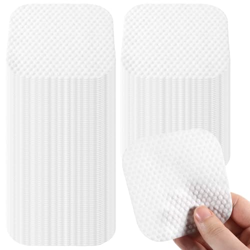 150 Pcs Large Square Cotton Pads for Face 3.14 Lint-Free Soft Cotton Pads for Makeup Removal Nail Polish Cleansing Face and Toner Application Use Wet or Dry