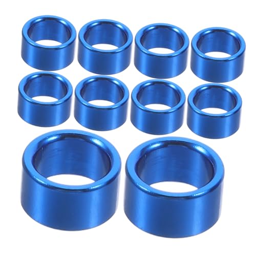 SEWOART Pigeon Foot Bands 10pcs Aluminum Pigeon Leg Rings Bird Ring Leg Bands Training Bands Bird Health Id