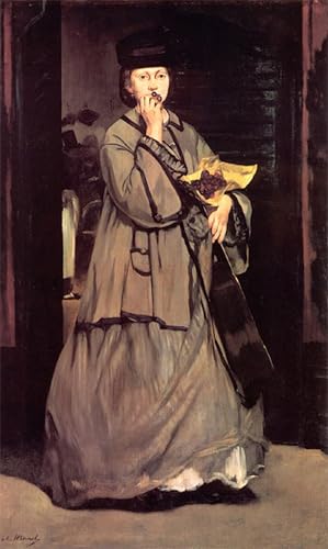 Art mural impression peinture poster Manet graffiti moderne 60x90cm