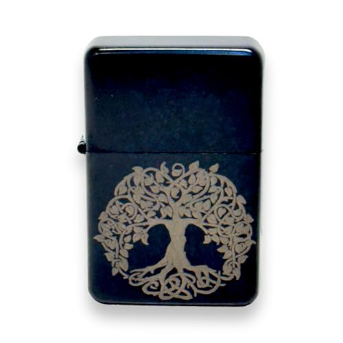Encendedor Black Lighter estilo Celtic Tree of Life