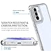 Yodueiv for Galaxy A36 Case/Galaxy A56/for Samsung A36 Case with Tempered Glass Screen Protector, Crystal Clear Full Body 3 Layer Heavy Duty Protective Phone Cover for Samsung Galaxy A36 5G Clear