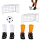 1 Set Finger Fußball Accessoire Ideales Party Finger Fußball Accessoire Star Kicker Soccer Set Tischkicker Tischfußball Interaktives Tischfußballspiel Tischfussballspiel Tisch Fußball Spiel