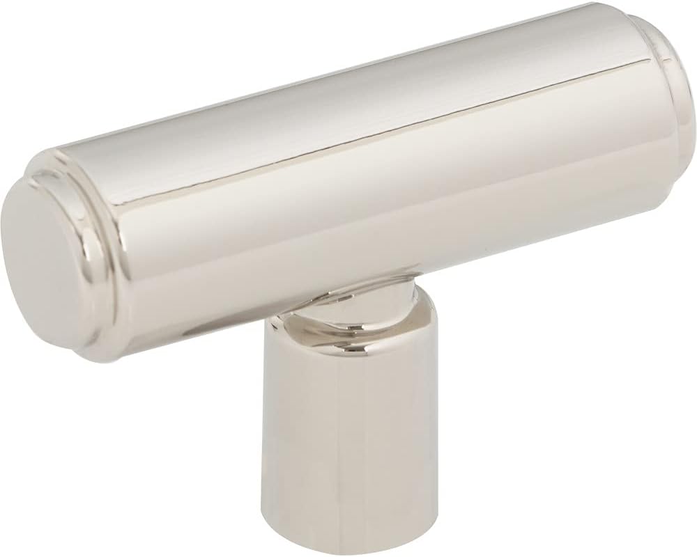 Top Knobs Clarence T-Knob 2 Inch Polished Nickel
