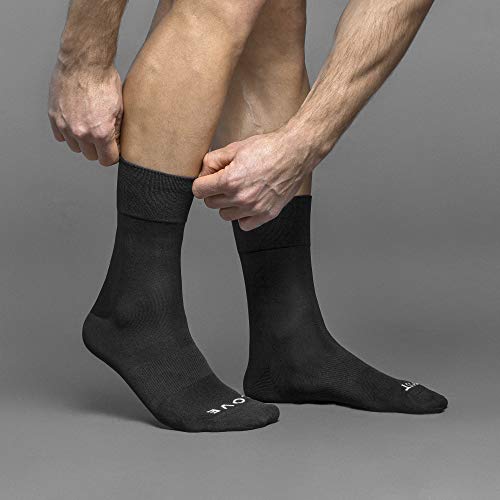 Image of GripGrab Lightweight SL Summer Cycling Socks - 2 Lengths, Road & Gravel | Breathable Coolmax mesh, stretch arch support, short ~3.5 in or tall ~6 in cuff - road, MTB, gravel & indoor biking