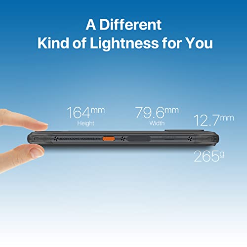 Umidigi Bison Pro Rugged Unlocked Smartphones,4Gb+128Gb Android 11 Ip68/Ip69K Waterproof Shockproof Phone Helio G80 48Mp Camera 6.3" Fhd+ 5000Mah Fast Charge Global Version Nfc Rugged Smartphone #TOP1