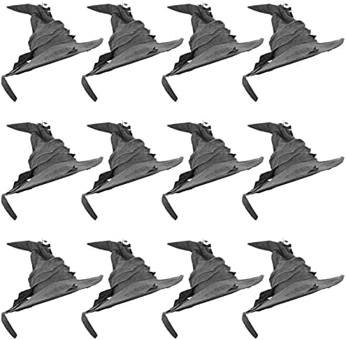 GREY WIZARD HAT FANCY DRESS ACCESSORIES - GREY WITCHES' HAT FANTASY ACCESSORIES - ONE SIZE FITS MOST - PACK OF 1