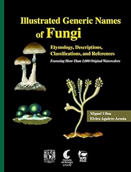 Hardcover Illustrated Generic Names of Fungi Book