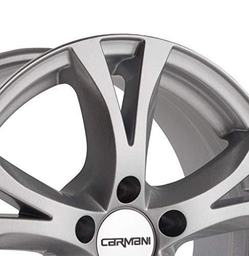 CARMANI 09 Compete kristall silber 8x18 ET35 5.00x120 Hub Bore 72.60 mm - Alu felgen