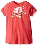 Under Armour Women's Hustle & Heart T-Shirt, Harmony Red (962), Youth Medium