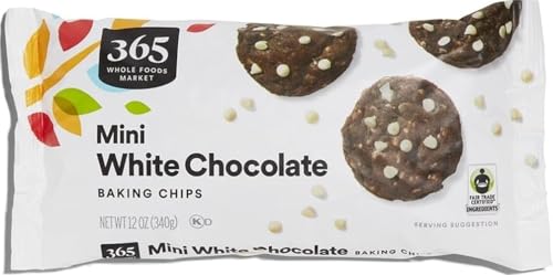 365 by Whole Foods Market, Mini White Chocolate Baking Chips, 12 Ounce