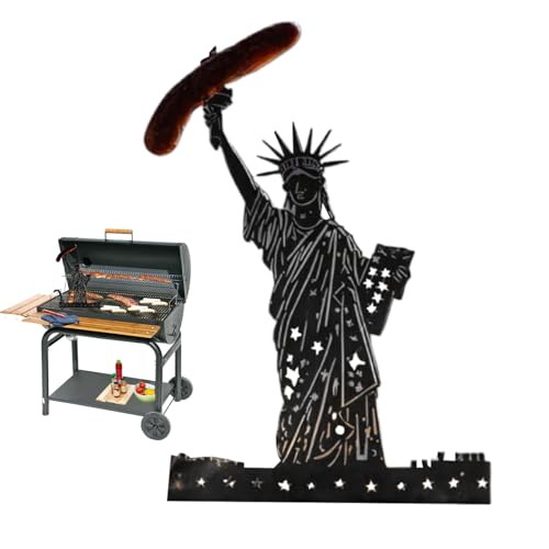 Hot Dog Roller Grill, Hot Dog Roaster Rack, Creative Metal Grill Accessory, 5.9×7.9in, Fun Cooking Tool for Events Trips Backyard Holiday Camping Grilling Kitchen Use