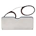 DOUBLETAKE 2pk Pince Nez Style Nose Resting Pinching Reading Glasses Readers