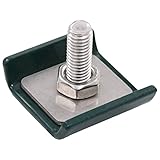 vidaXL Conector de Enrejados 25 Sets Casa Hogar Terraza Patio Bricolaje Ferretería Cercado Cancela Valla Reja Barrera Puerta Pórtico Compuerta Verde