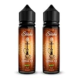 E-LIQUID LOVE 66 aromatisé aux fruits tropicaux à la menthe fraîche – 2X50ML – SHISHA STYLE – SANS NICOTINE – SANS TABAC