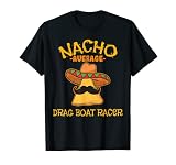 boat rockerz 510 wireless bluetooth headphones (black) Nacho Promedio Drag Boat Racer - Esto muestra salsa de queso derretido y chips de tortilla con bigote y sombrero mexicano. Ideal para los corredores de barcos de arrastre compiten en juegos de carreras de barcos de arrastre en el agua utilizando barcos de carreras de arrastre. Ideal para los amantes de los nachos.