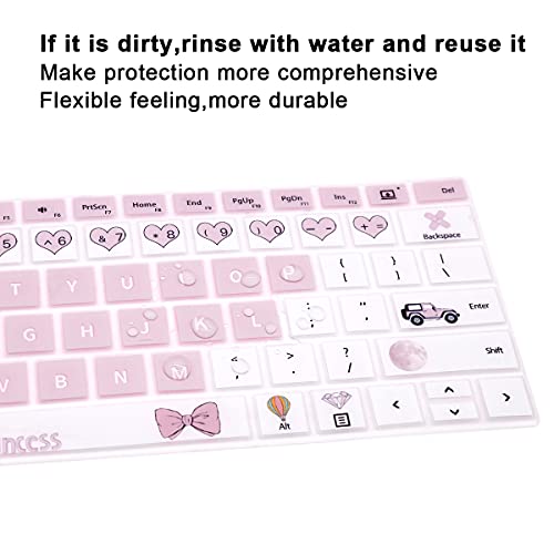 Protector de teclado de silicona para Surface Laptop y Book miniatura 5