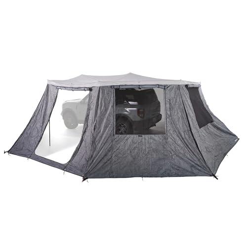 Yakima OverNOut 270 XL LH Full Wall Kit Awning Accessory with Door Panel, Zips onto Any Section of Awning for Added Protection from Sun or Weather