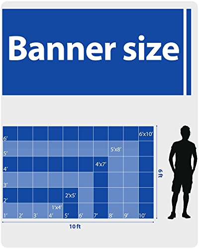 Custom Vinyl Banners And Signs Customize Outdoor, Personalized Banner With Logo Text For Party Birthday, Customized Banner Decoration For Business Graduation Wedding Event 3'X5' #TOP1