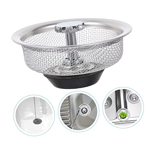 Colador para fregadero de cocina en acero inoxidable miniatura 4