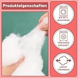 EVE Textile® Füllwatte 2 kg Weiche Watte & Füllmaterial Öko-Tex 100 Zertifiziert für Kissen, Kuscheltiere Hochbausch Bastelwatte, Stopfwolle & Kissenfüllung Ideal als Füllmaterial Kissen & Wolkendecke