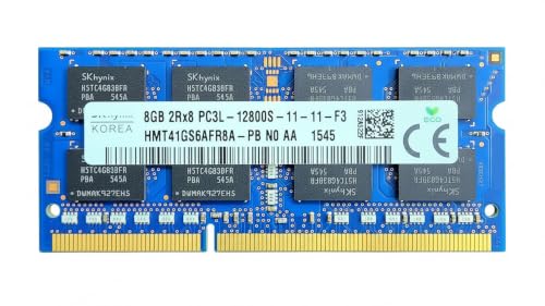 Image of 8GB DDR3L Laptop RAM for SK hynix 1600MHz PC3L-12800S 204-Pin SO-DIMM 1.35v Non ECC,Unbuffered Notebook Memory Module Upgrade - HMT41GS6AFR8A-PB