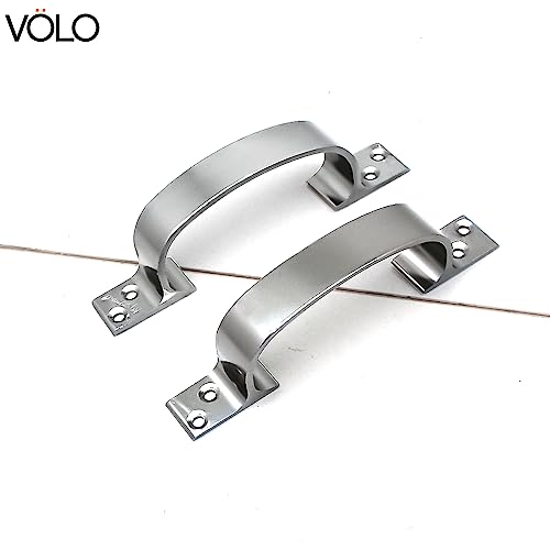 Image of VOLO Aluminium Door and Window Handle for Home & Kitchen Doors /Cabinet /Window Handles - C Type (5 Inch, 4)