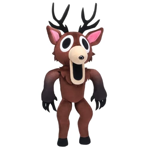 99 Nights - Cervo di peluche ufficiale Deluxe, 30 cm, con dettagli fantasia, bambola da collezione del videogioco Roblox, per fan e bambini