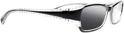 Miniatura 3 de Gafas de lectura bifocales fotocromáticas transición media transparente para mujer