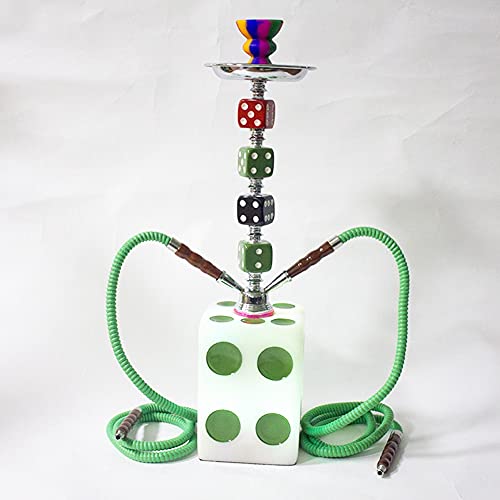 Rteanb Doppelrohr-arabisches Hookah-Harz mit beleuchtetem Shisha-Pfeifenhuka Shisha für bessere Shisha-Hukahn…